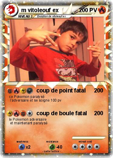 Pokemon m vitoleouf ex