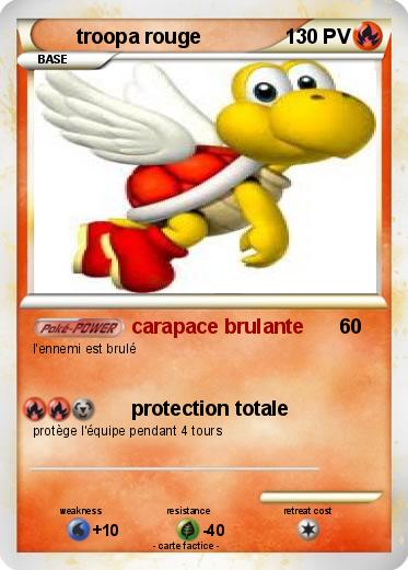 Pokemon troopa rouge