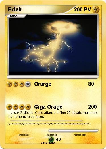 Pokemon Eclair