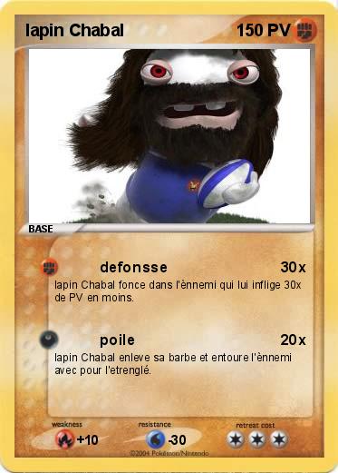 Pokemon lapin Chabal