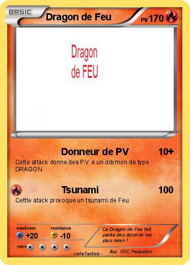 Pokemon Dragon de Feu