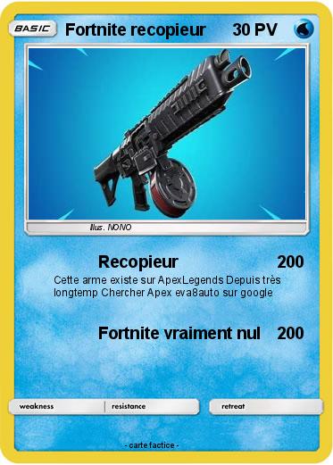 Pokemon Fortnite recopieur
