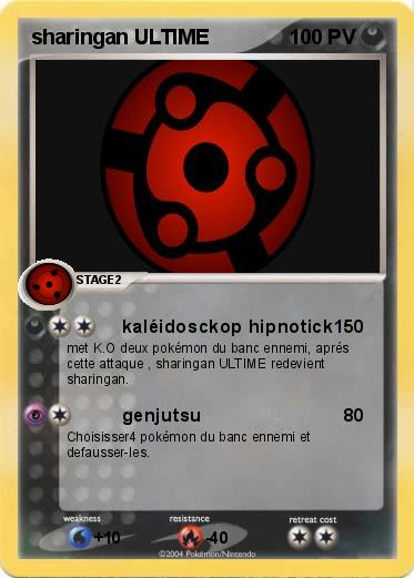 Pokemon sharingan ULTIME