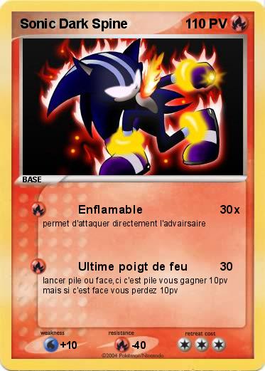 Pokemon Sonic Dark Spine