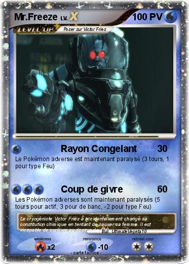 Pokemon Mr.Freeze