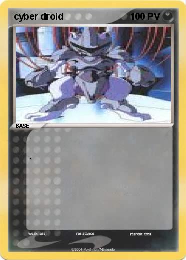 Pokemon cyber droid