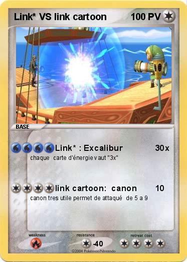Pokemon Link* VS link cartoon