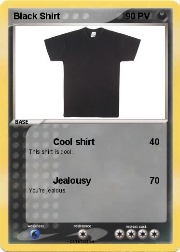 Pokemon Black Shirt