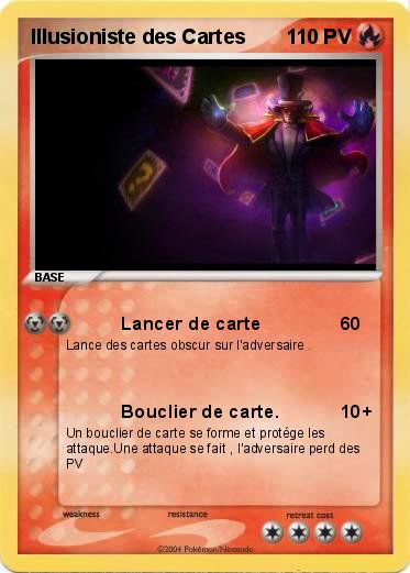 Pokemon Illusioniste des Cartes