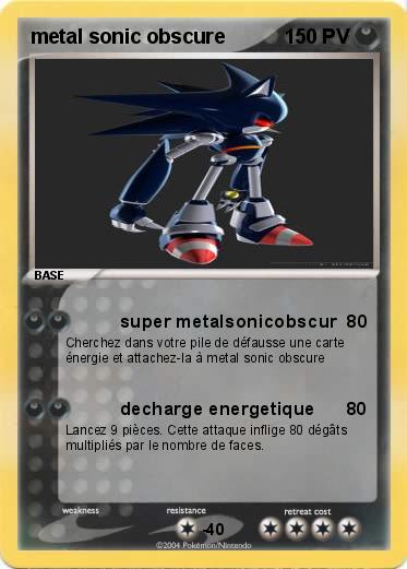 Pokemon metal sonic obscure