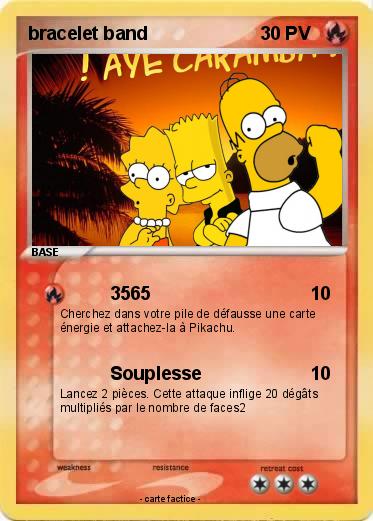 Pokemon bracelet band