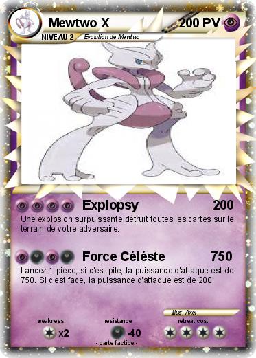 Pokemon Mewtwo X