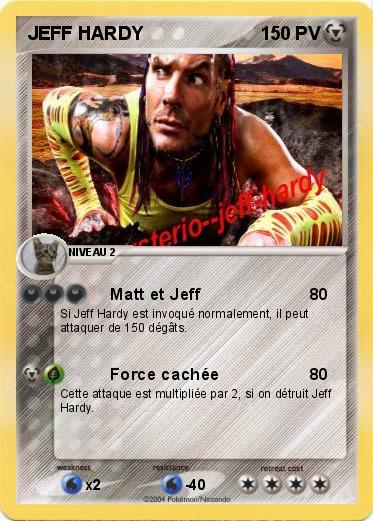 Pokemon JEFF HARDY