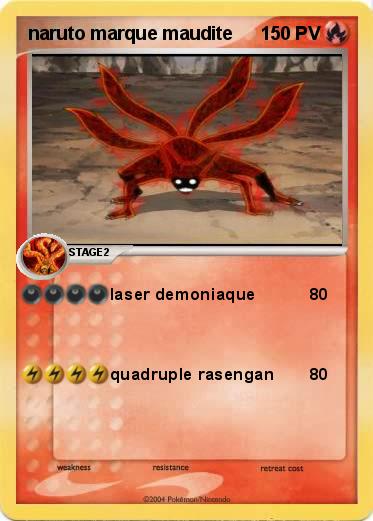 Pokemon naruto marque maudite