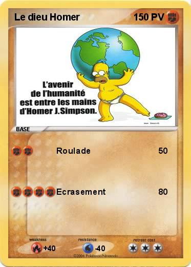 Pokemon Le dieu Homer