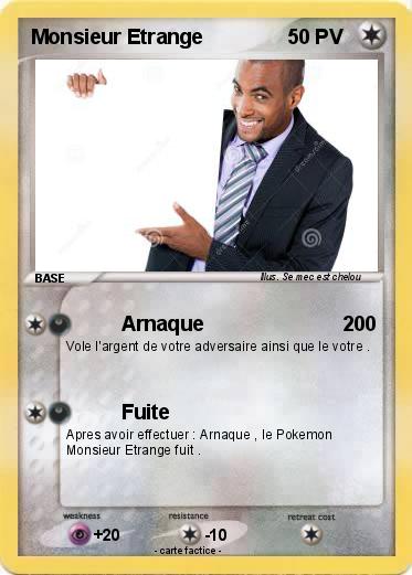 Pokemon Monsieur Etrange