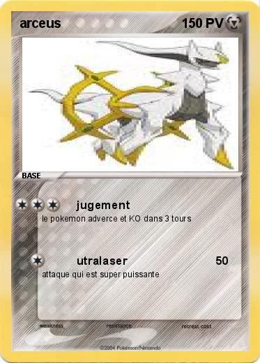 Pokemon arceus