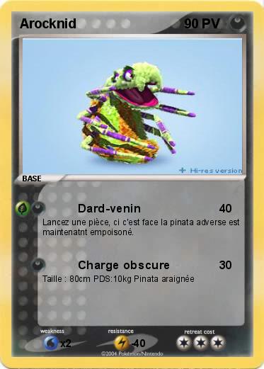 Pokemon Arocknid