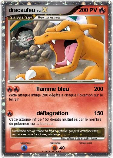 Pokemon dracaufeu