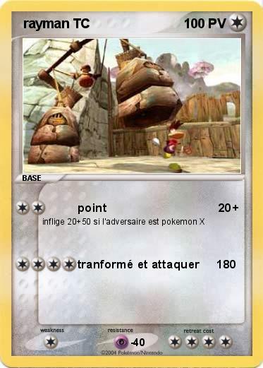 Pokemon  rayman TC
