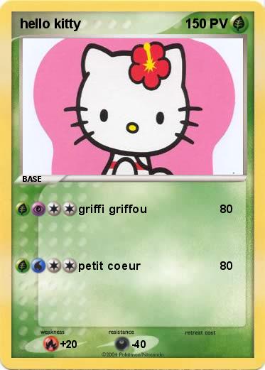 Pokemon hello kitty