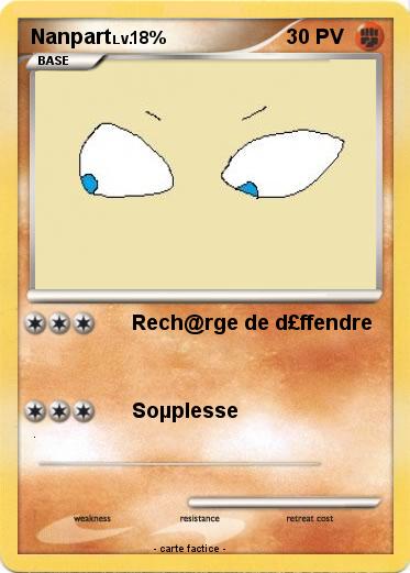 Pokemon Nanpart