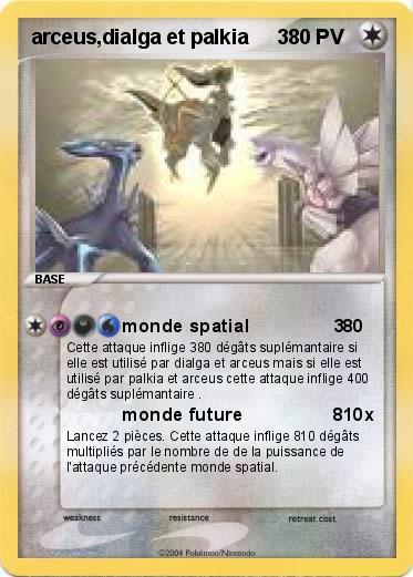 Pokemon arceus,dialga et palkia     3