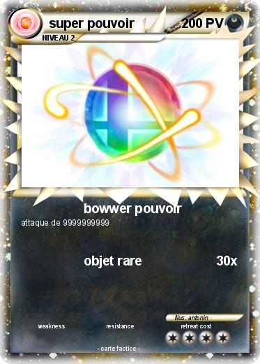 Pokemon super pouvoir