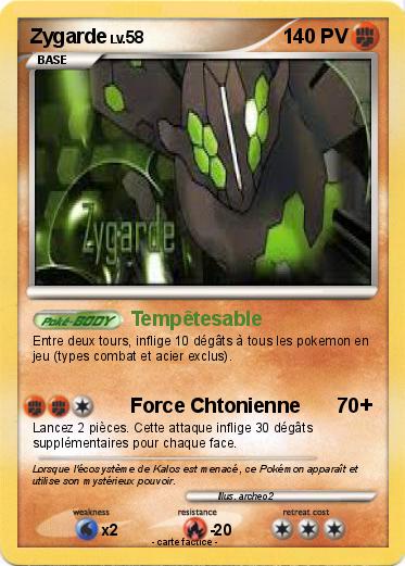 Pokemon Zygarde