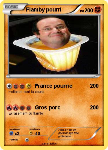 Pokemon Flamby pourri