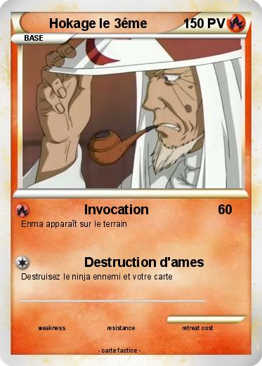 Pokemon Hokage le 3éme