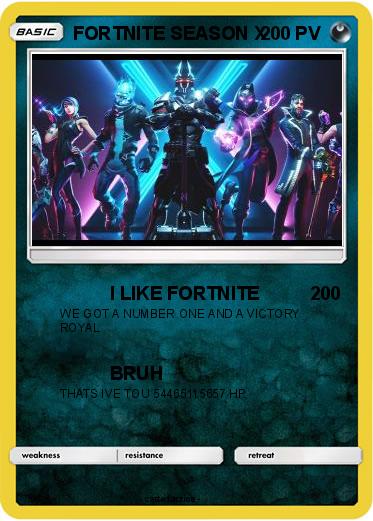 Pokemon FORTNITE SEASON X