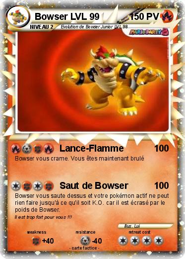Pokemon Bowser LVL 99