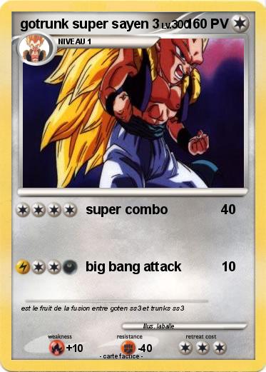 Pokemon gotrunk super sayen 3