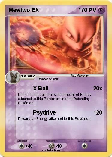 Pokemon Mewtwo EX