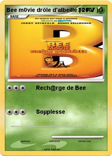 Pokemon Bee m0vie drôle d'albeille ( 2007 )