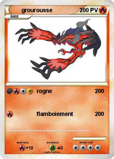 Pokemon grourousse