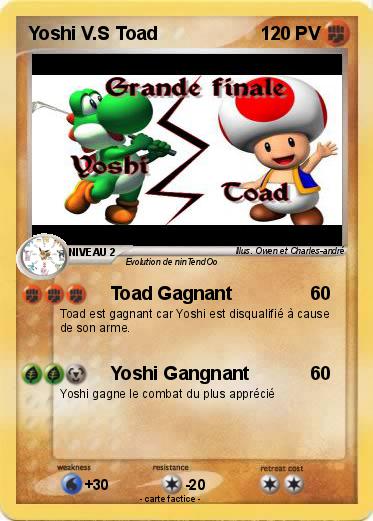 Pokemon Yoshi V.S Toad