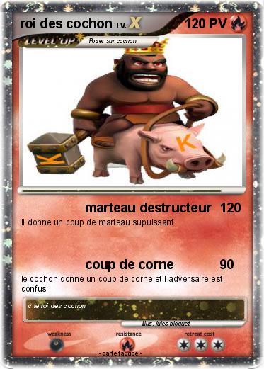 Pokemon roi des cochon