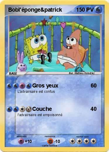 Pokemon Bobl'éponge&patrick