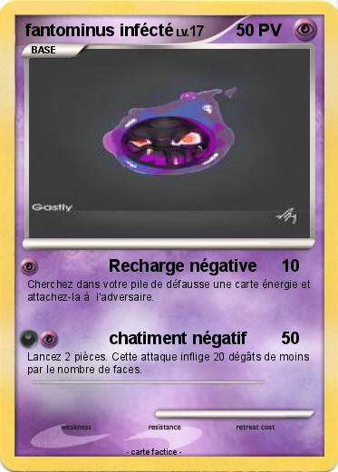 Pokemon fantominus infécté