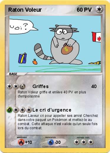 Pokemon Raton Voleur
