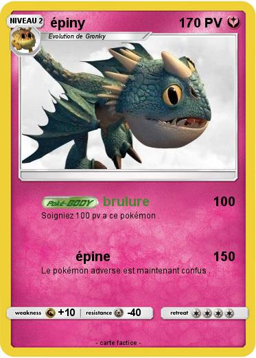 Pokemon épiny