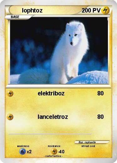 Pokemon lophtoz