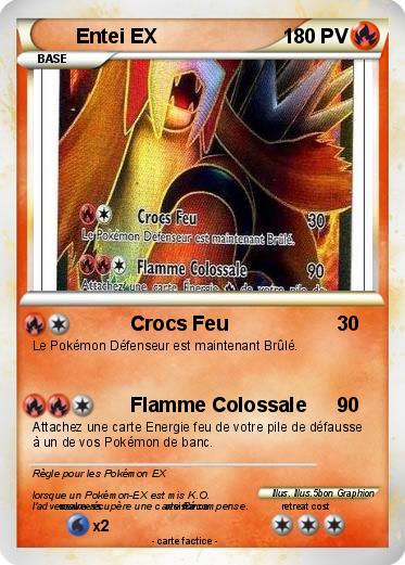 Pokemon Entei EX