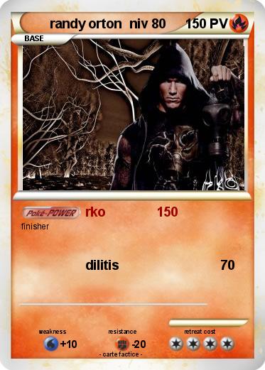 Pokemon randy orton  niv 80