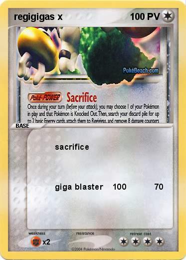Pokemon regigigas x          