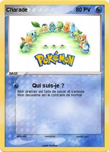 Pokemon Charade