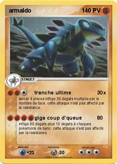Pokemon armaldo