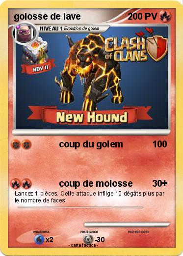 Pokemon golosse de lave